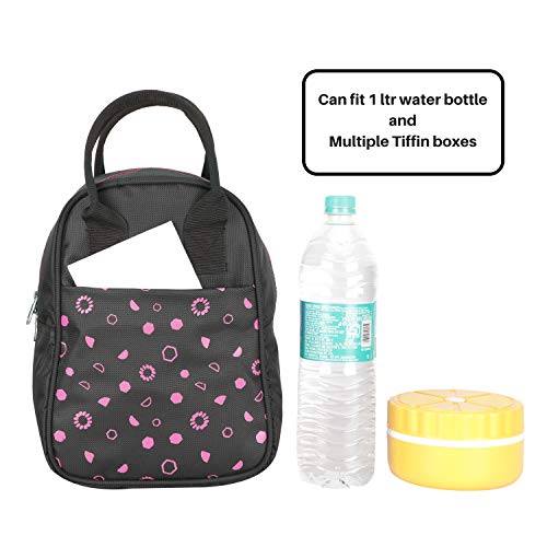 999 Lunch Bags (Pink) Carry on Lunch Bag for School Office Picnic Travel Camping Outdoor Heat Preservation Waterproof Meal Bag for Men Women and Kids - Image 5