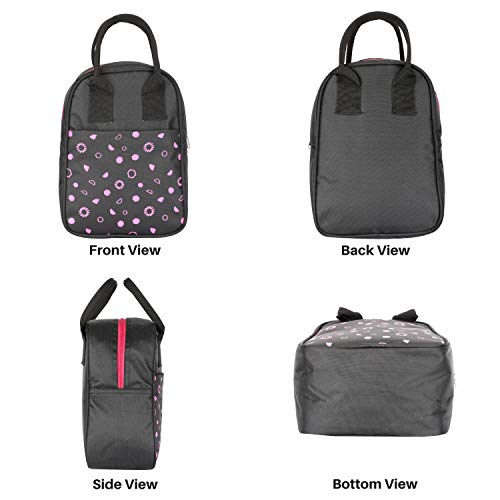 999 Lunch Bags (Pink) Carry on Lunch Bag for School Office Picnic Travel Camping Outdoor Heat Preservation Waterproof Meal Bag for Men Women and Kids - Image 2