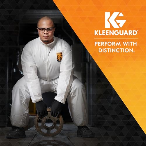 KleenGuard™ V30 Nemesis™ Safety Glasses (25679), with KleenVision™ Anti-Fog Coating, Clear Lenses, Black Frame, Unisex for Men and Women (Qty 12) - Image 3