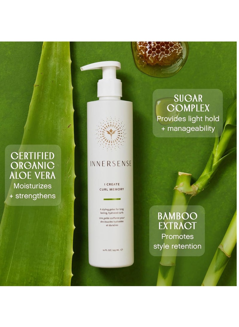 innersense - INNERSENSE Organic Beauty - I Create Curl Memory Gel | Non-Toxic, Cruelty-Free Haircare (10 oz | 295 ml) - Image 1