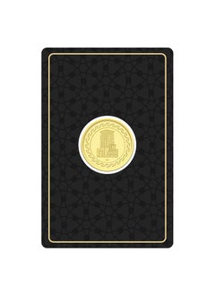 FK Jewellers Gold 22KT Flower Design 10 Grams Coin  - Image 3