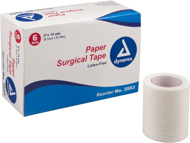 Dynarex Paper Surgical Tape 2 x 10 yds 126Cs