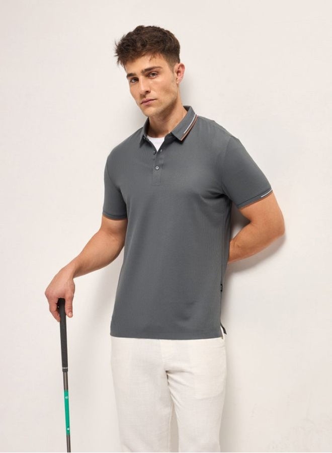 THE BEAR HOUSE Men's Polo Shirt for Casual & Semi-Formal Wear | Classic Collar Neck T-Shirt | Comfortable, Stylish & Versatile for Office, Travel, Outings & Everyday Use - Image 5
