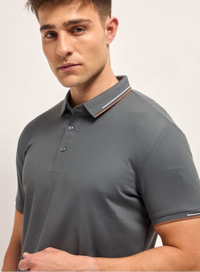 THE BEAR HOUSE Men's Polo Shirt for Casual & Semi-Formal Wear | Classic Collar Neck T-Shirt | Comfortable, Stylish & Versatile for Office, Travel, Outings & Everyday Use - Image 4