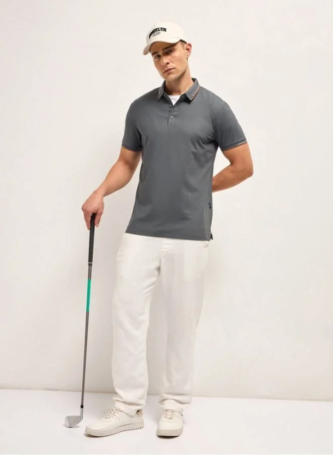 THE BEAR HOUSE Men's Polo Shirt for Casual & Semi-Formal Wear | Classic Collar Neck T-Shirt | Comfortable, Stylish & Versatile for Office, Travel, Outings & Everyday Use