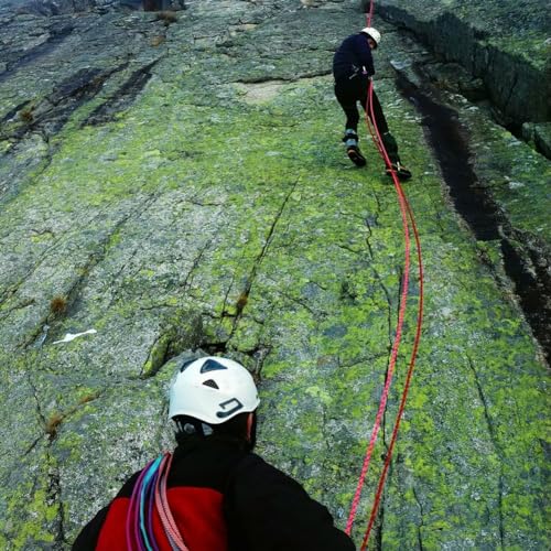 YUZENET Braided Polyester Arborist Rope (3/8 inch X 100 feet) High Strength Bull Rope for Tree Work Truck Securing Camping Swing, Red - Image 5