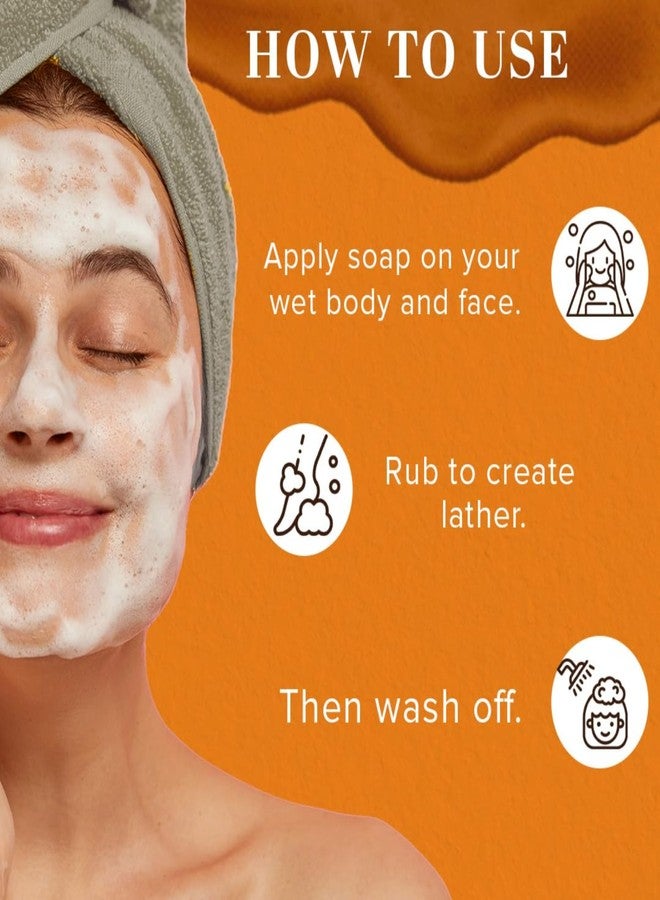 Drontika Wild & Pure Handmade Assorted Bath Soap Combo Of Fresh Mint & Lemon (Pack Of 8) Each 125gm - Image 3