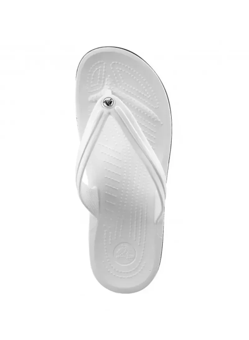 crocs White Casual Crocband Flip Flops for Women | Best Price UAE