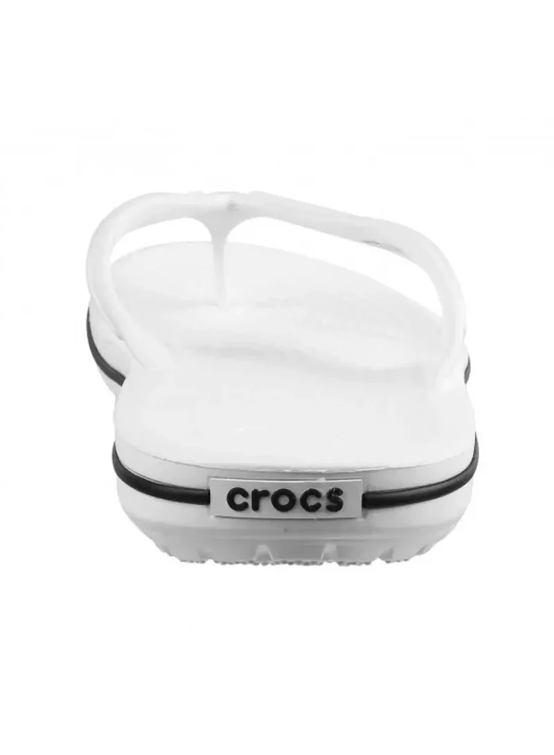 crocs White Casual Crocband Flip Flops for Women | Best Price UAE