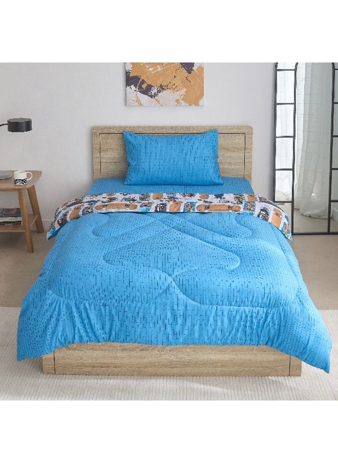 Home Box Tom Gearhead Skate 2-Piece Twin Microfiber Comforter Set 220 x 160 cm  - Image 4
