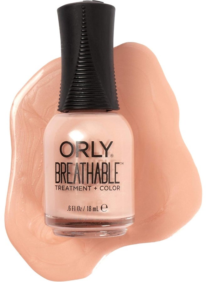 Orly Breathable Treatment & Nail Polish, Nudes, Inner Glow, 0.6 Fluid Ounce - Image 1