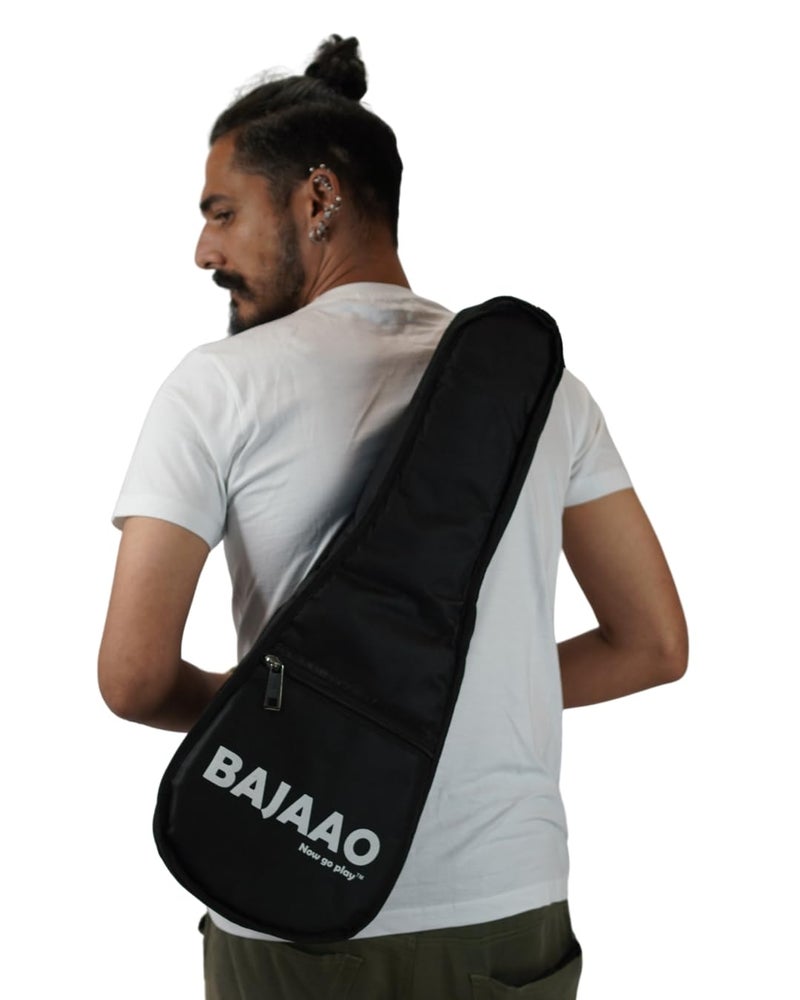 Bajaao Soprano Ukulele Gig Bag 5MM Padded for 21" Ukulele Compatible with This Brands: Vault, Kadence, Kala, Martin Smith, Juarez, Ashton & Mahalo with 5MM Padding - Image 2