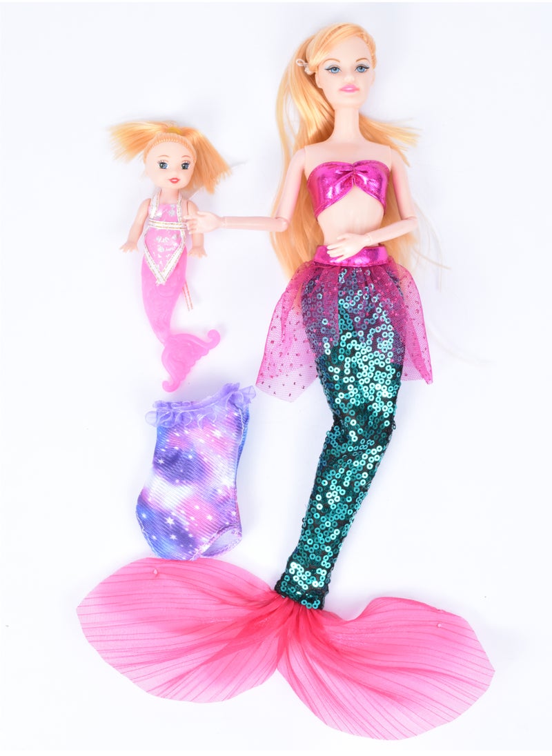 FUN MOMENT Mermaid Doll with Accessories  - Image 4