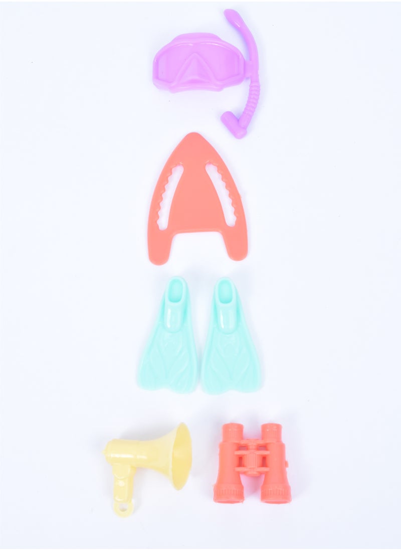 FUN MOMENT Mermaid Doll with Accessories  - Image 5