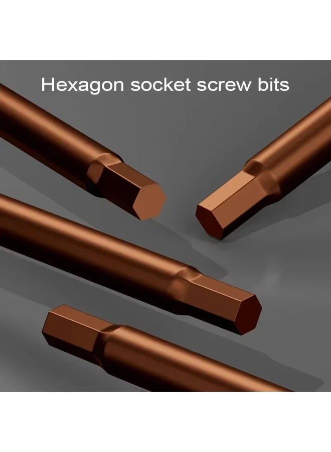 RVETEE 7pcs Torque H2.5/4mm Hexagon Wrenches Allen Key Set Wrench for Bicycle Fixed Kit Spanner Workshop Complete Hand Tools - Image 3