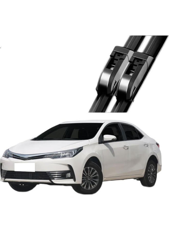 Aolin Toyota Corolla [2007-2018 Models] Dedicated Frameless Wiper Blade, Original Size, A-Grade Rubber Strip - Image 3