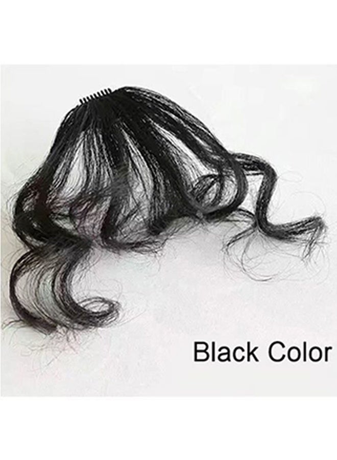 Hair Extensions Wig for Women Black Curls 2Pcs - Image 2