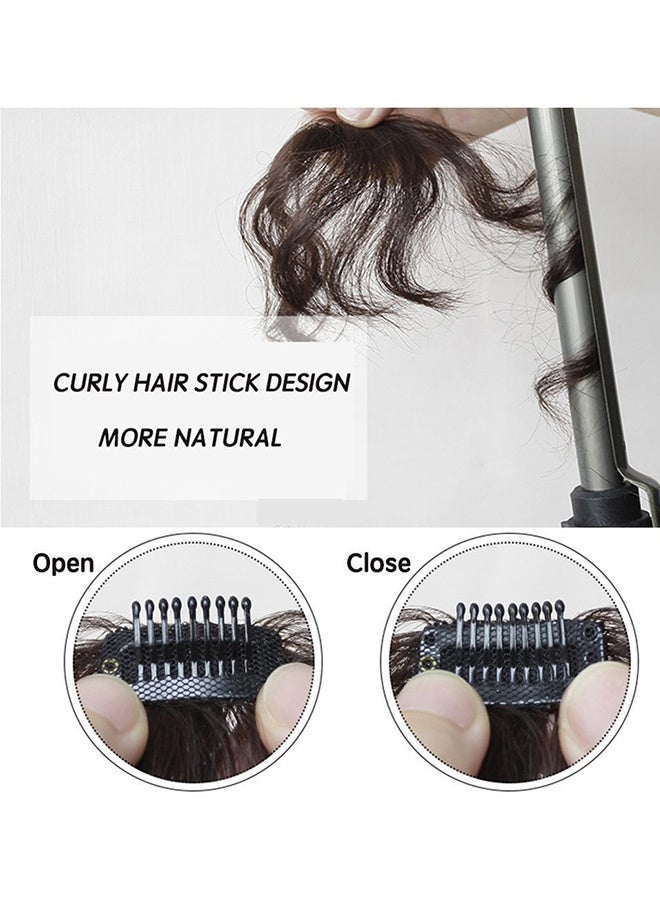 Hair Extensions Wig for Women Black Curls 2Pcs - Image 3