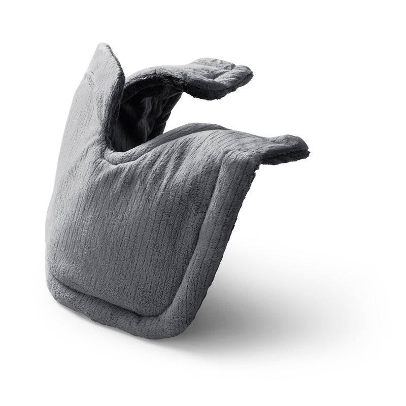 Sunbeam Heating Pad for Neck and Shoulder Pain Relief with Auto Shut Off and Moist Heating Option 22 x 14 Grey