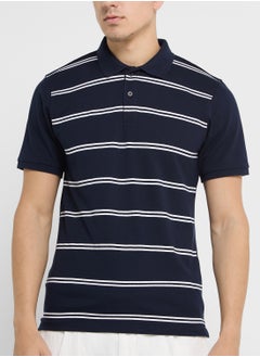 Robert Wood Striped Polo Shirts  - Image 3