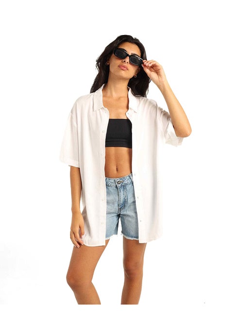 White Short Sleeve Shirt