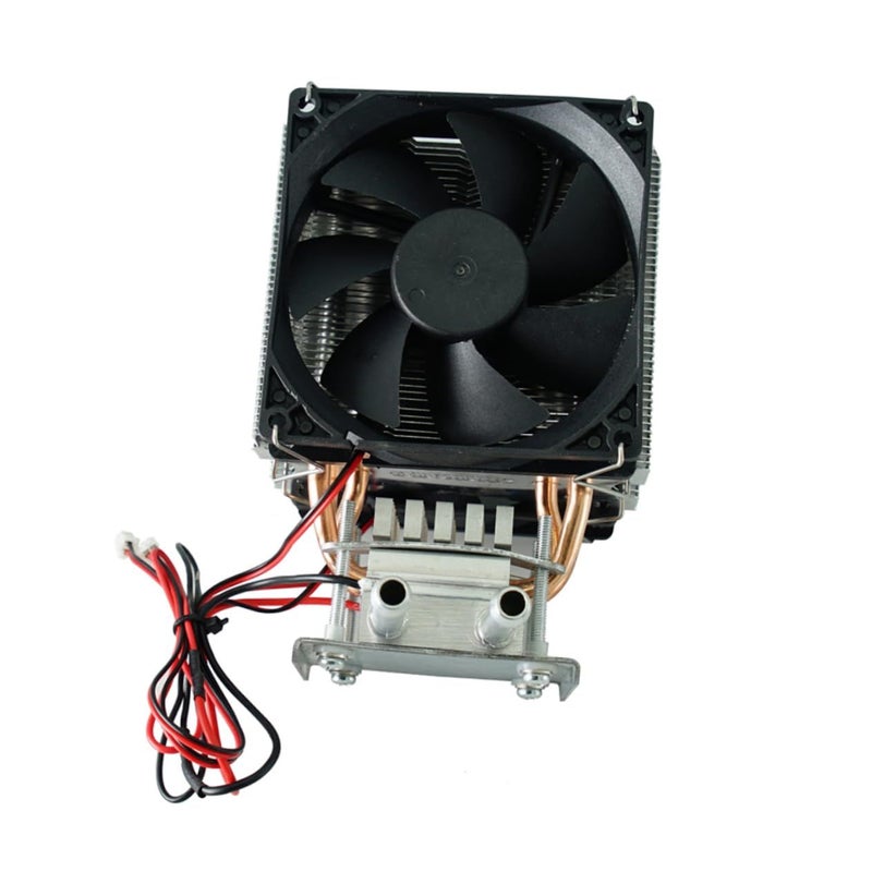 12V Thermoelectric Water Cooler Dual Fans Efficient Temperature Control for DIY Projects - Image 2