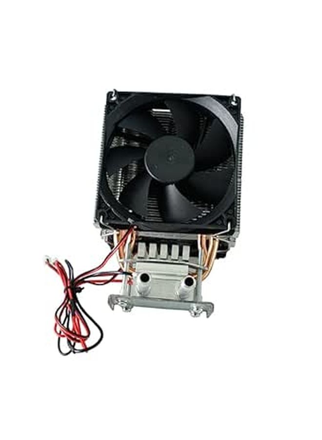 12V Thermoelectric Water Cooler Dual Fans Efficient Temperature Control for DIY Projects - Image 1