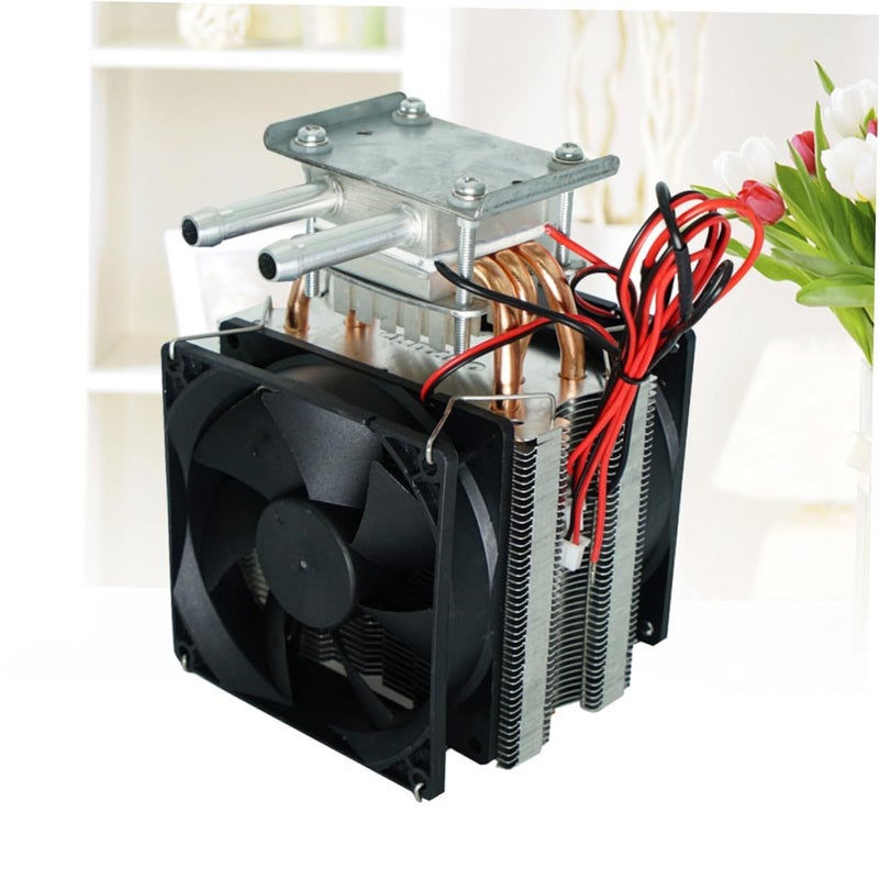 12V Thermoelectric Water Cooler Dual Fans Efficient Temperature Control for DIY Projects - Image 3