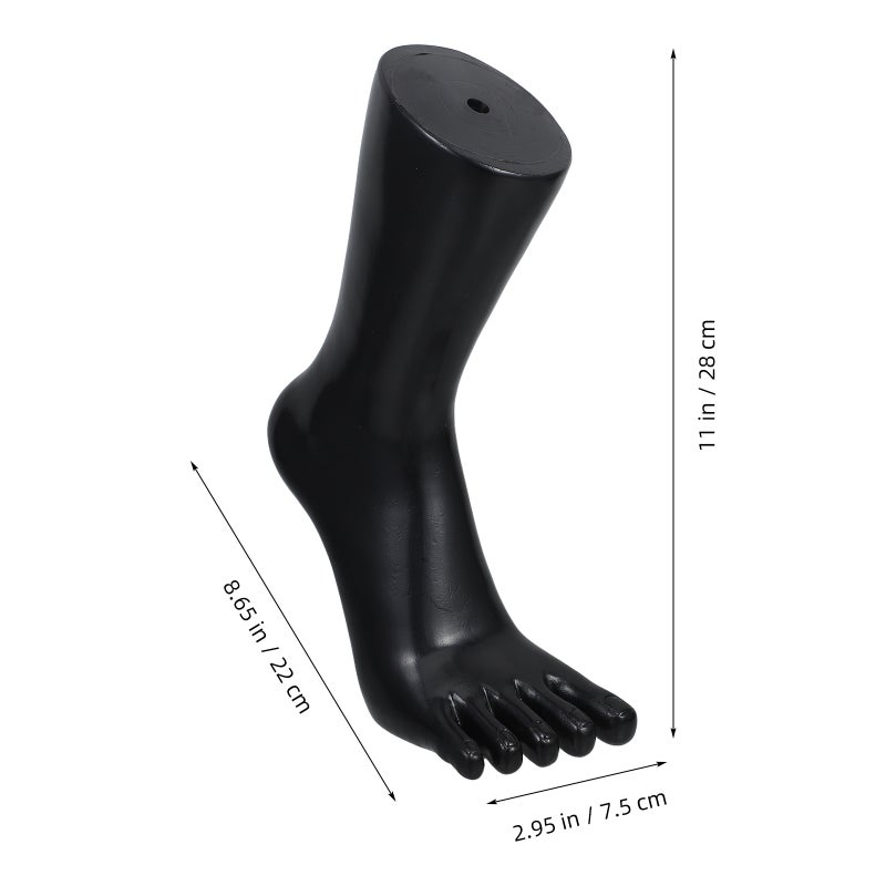 Five Toe Foot Mannequin Sock Display Stand For Realistic Presentation Jewelry Ankle Bracelet Display Photography Prop For Home Or Store Use - Image 2