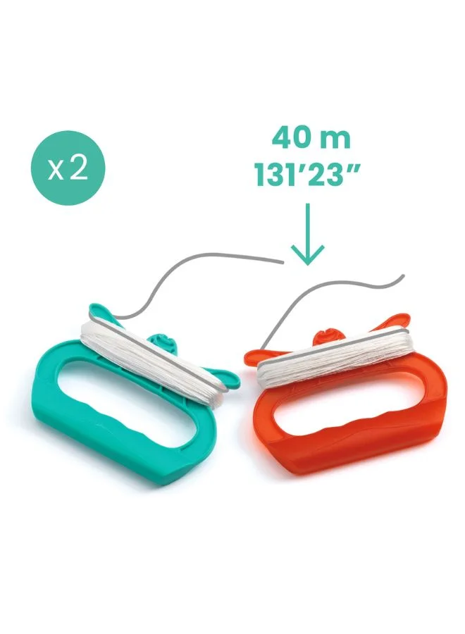 DJECO Red Dots Stunt Kite