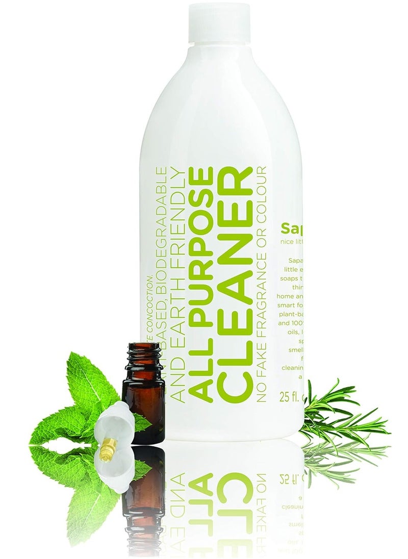 Sapadilla All Purpose Cleaner Rosemary & Peppermint 739 ML  - Image 2