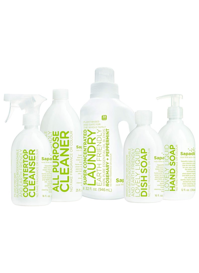 Sapadilla All Purpose Cleaner Rosemary & Peppermint 739 ML  - Image 4