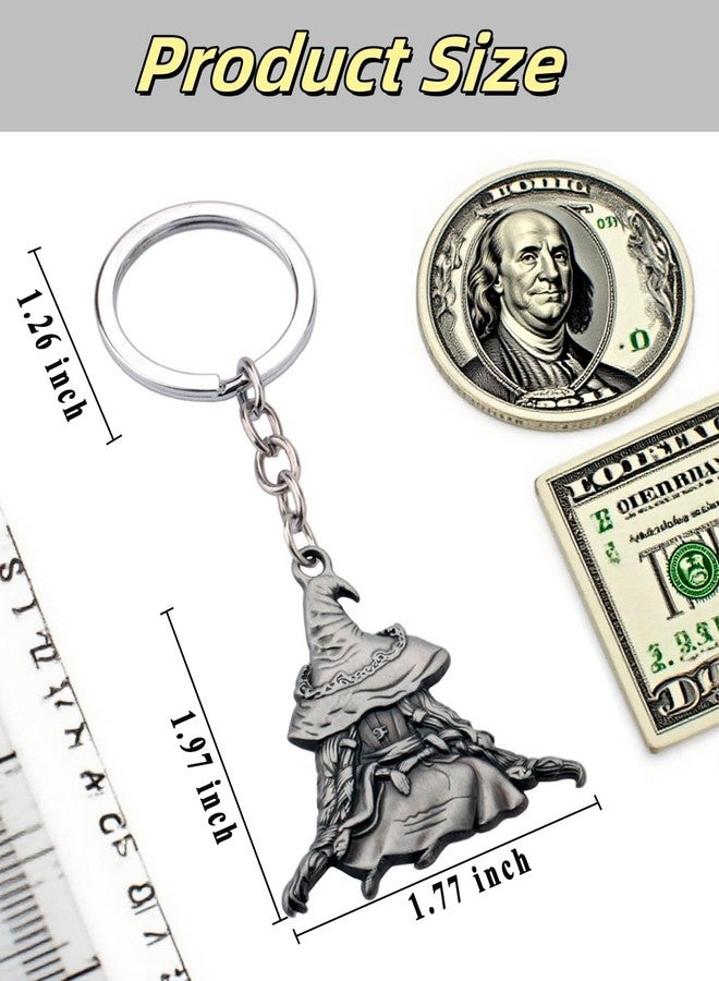 MEETCUTE Elden Keychain, Cool Elden Key Ring for Men and Women Cosplay Accessories for Gamers and Fans (1) - Image 3