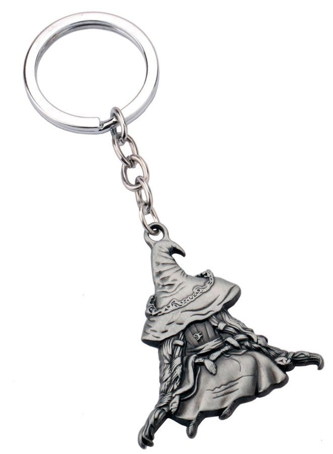 MEETCUTE Elden Keychain, Cool Elden Key Ring for Men and Women Cosplay Accessories for Gamers and Fans (1) - Image 1