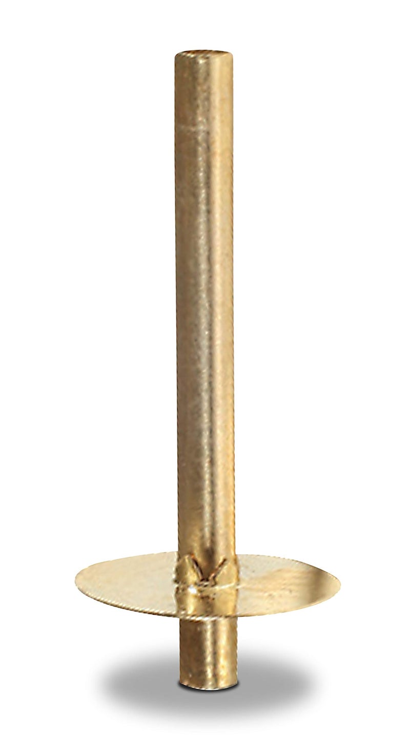 Ner Mitzvah Metal Wick Holder - Set 9 Small Holders and 50 Wax Coated Cotton Wicks Sits in Full Oil Cup for Optimal Safety and Burn Time Tzinores - Image 3