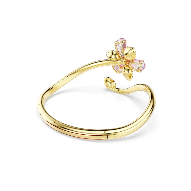 SWAROVSKI Idyia:Bange Open  Floral Detailed Bangle