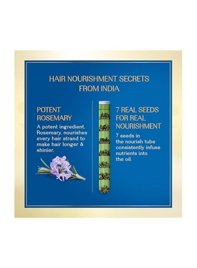 Herbsindia Herbs India Nourishment Of Rosemary & 7 Seeds Hair Oil -180 Ml - Image 4