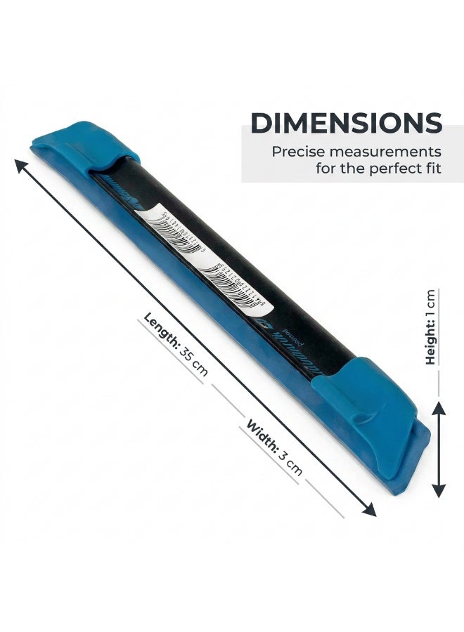 Moerman Combinator Liquidator Channel 35cm | Wide Replacement Squeegee Blade | Professional Window Cleaning | Streak-Free Technology | MOERMAN KIT Spare Part - Image 3