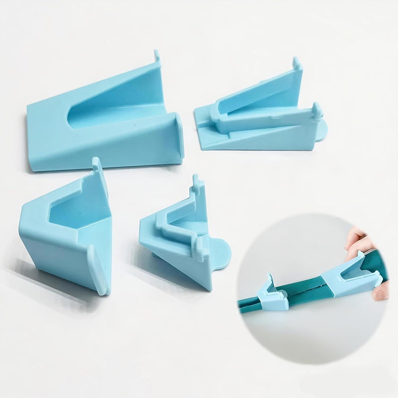YICBOR مجموعة أدوات خياطة من 4 قطع من YICBOR Jelly Roll Fabric Tube Maker، ومجموعة أدوات خياطة اللحف، ومجموعة أدوات صنع شريط الحواف للخياطة اليدوية وسجاد لفائف القماش - Image 1