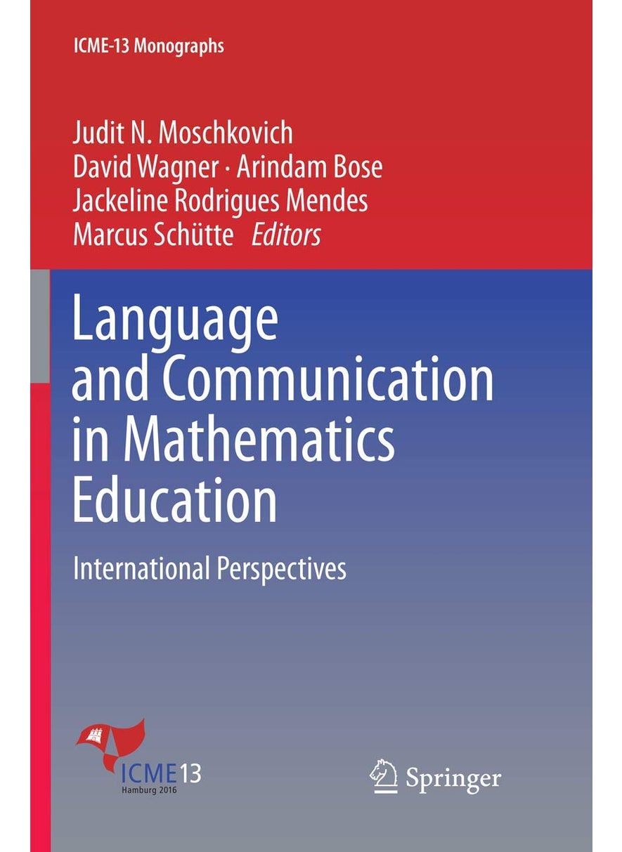 Language and Communication in Mathematics Education: International Perspectives 