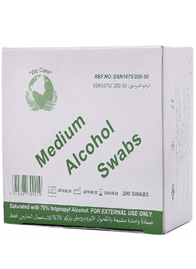 Alcohol Swabs 200 pieces - pzsku/ZBE3B1FE4CE00FCFBA41EZ/45/_/1702304593/bb2ab422-66f3-44d9-adef-77e2d83aa5a6