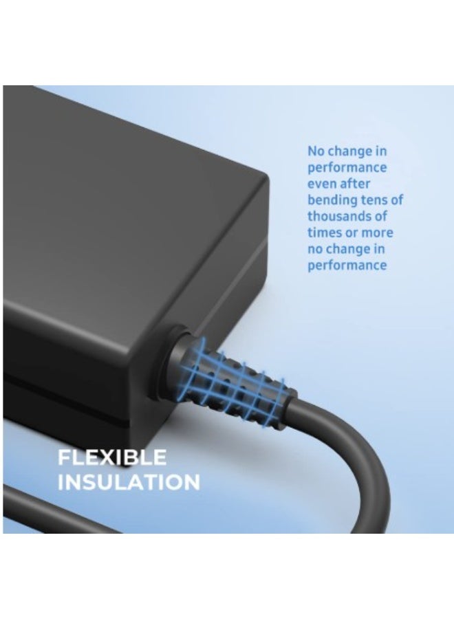 Terabyte 24v (3-pin) Ac Dc Adapter Compatible with Epson POS Thermal POS ReadyPrint Thermal Receipt Printer (C31CD52062) Replacement Switching Power Supply Cord Charger - Image 4