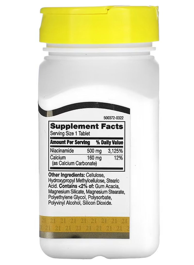 21st Century Prolonged Release Niacinamide, 110 Tablets - Image 2