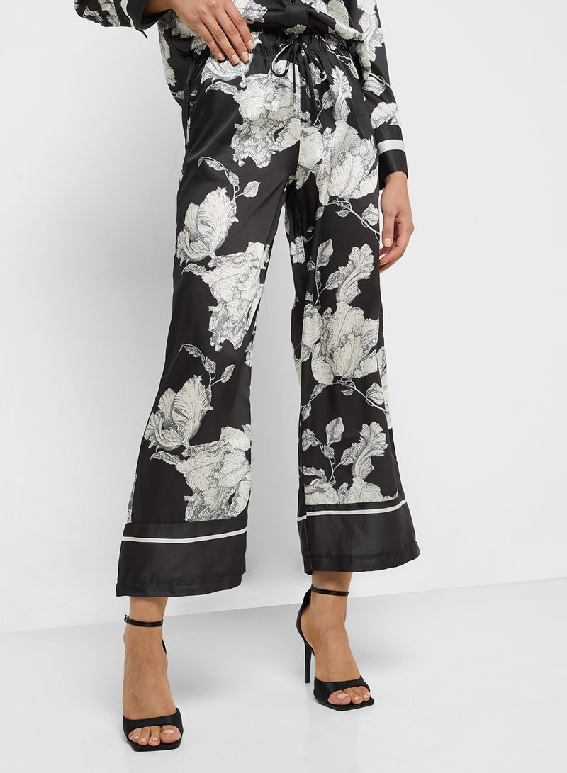 ELLA Monochrome Printed Top & Pant Set  - Image 4