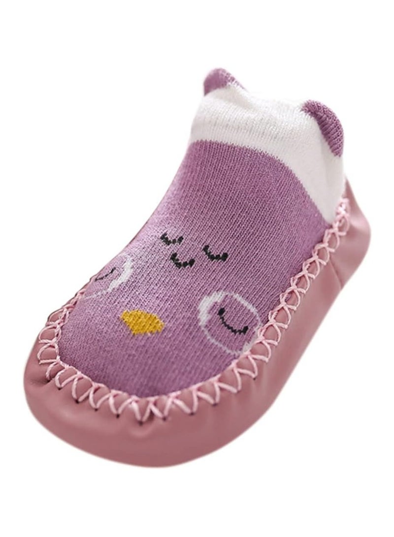 Shoes/floor socks with a soft and anti -slip rubber sole - Image 2