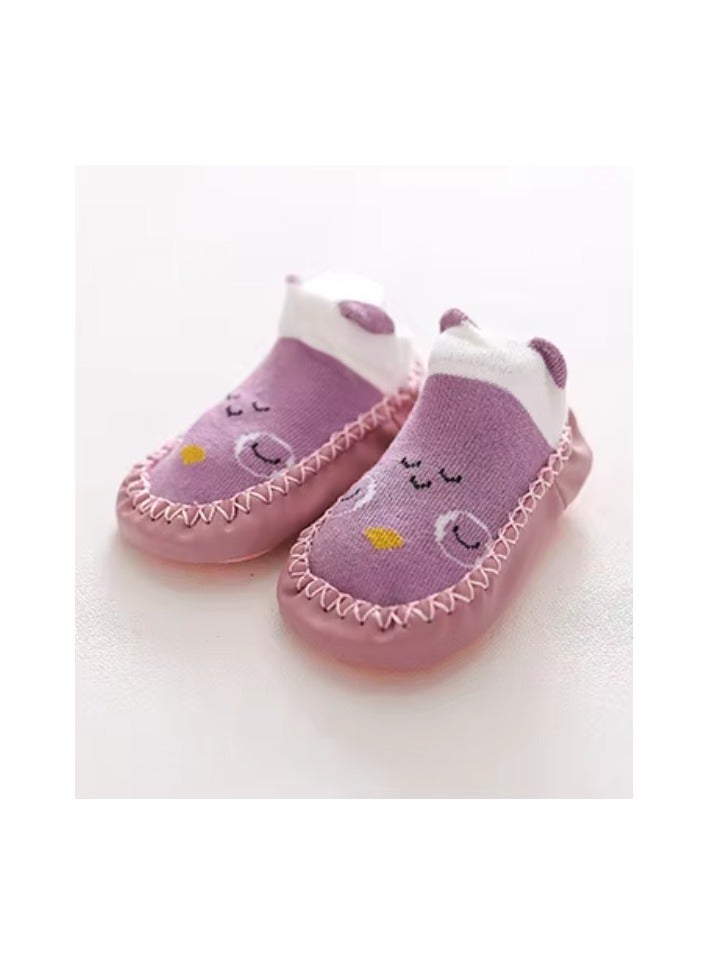 Shoes/floor socks with a soft and anti -slip rubber sole - Image 1