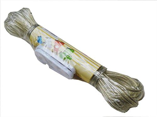 Winberg clothline Laundry Rope and Clip Random Colour Lines PVCSteel 20 Meter - Image 2