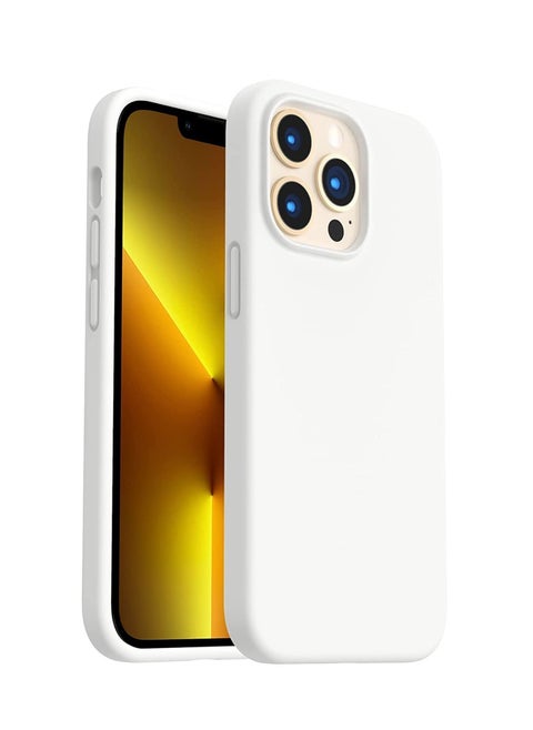Silicone Protective Case Compatible with iPhone 13 Pro Max Soft Liquid Gel Rubber Cover Shockproof Bumper Anti-Scratch Anti-Fingerprint Anti-Drop Slim Cover for iPhone (for iPhone 13 Pro Max )