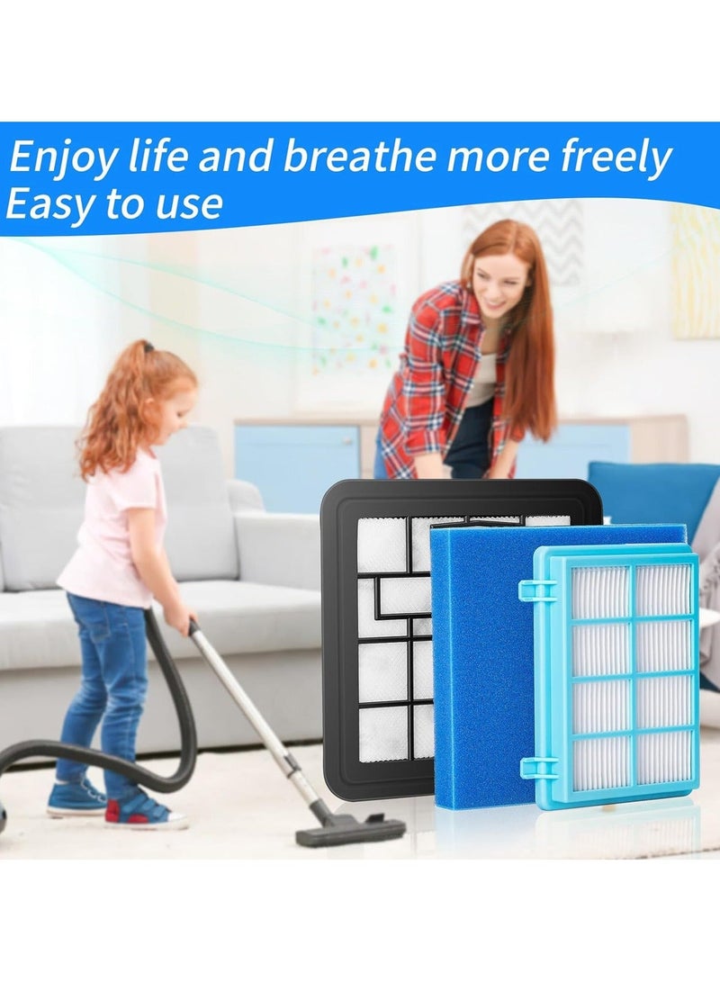 جود تول طقم فلتر قابل للغسل مكون من 3 مكونات,  لقطع غيار فلتر المكنسة الكهربائية - Image 3