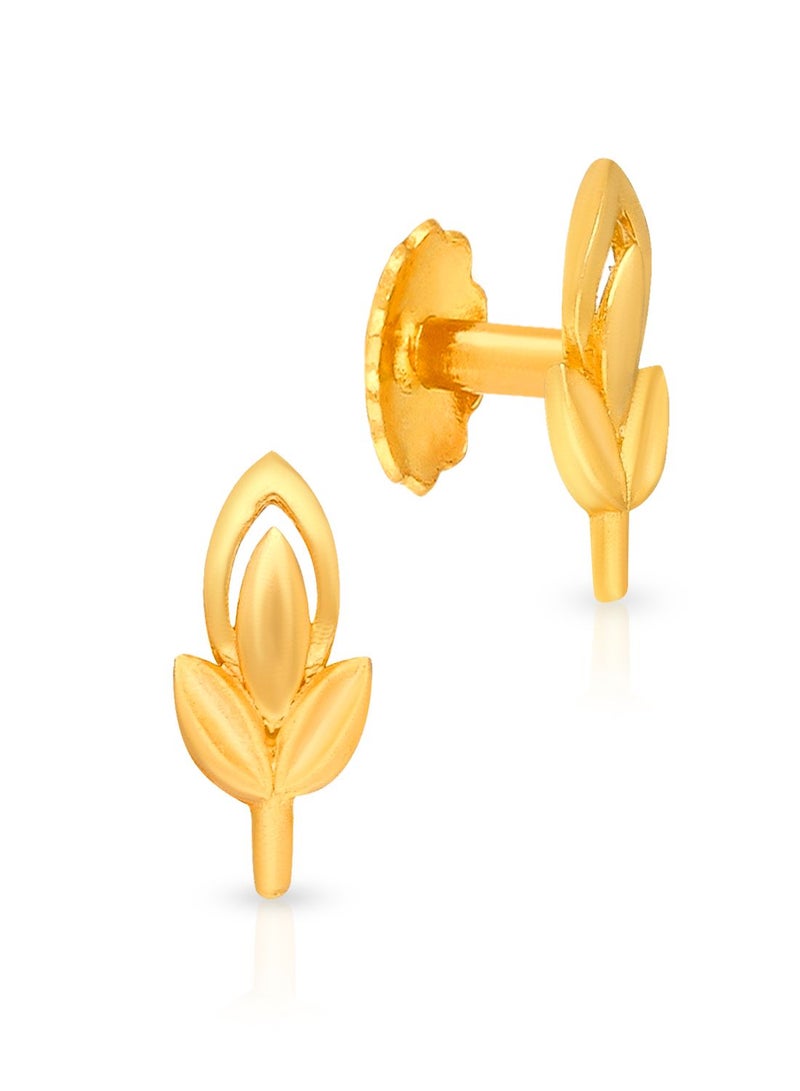 Malabar Gold and Diamonds 22k 916 Purity Malabar Gold Earring DZER384Y - Image 1